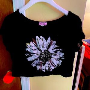Flower Crop Top